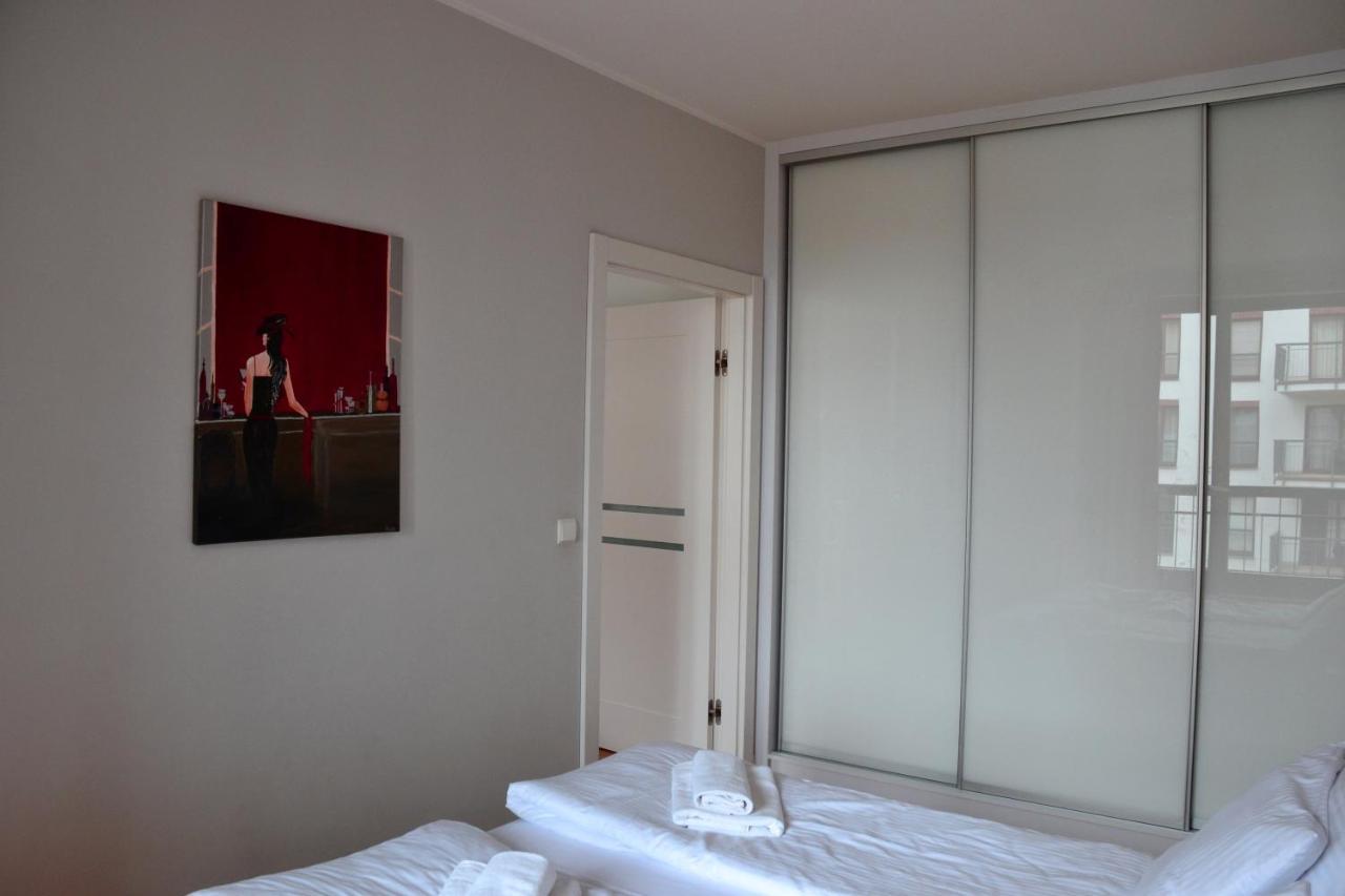 Apartamenty Centrum Nad Motlawa Z Widokiem Na Patio Z Balkonem Gdańsk Exterior foto