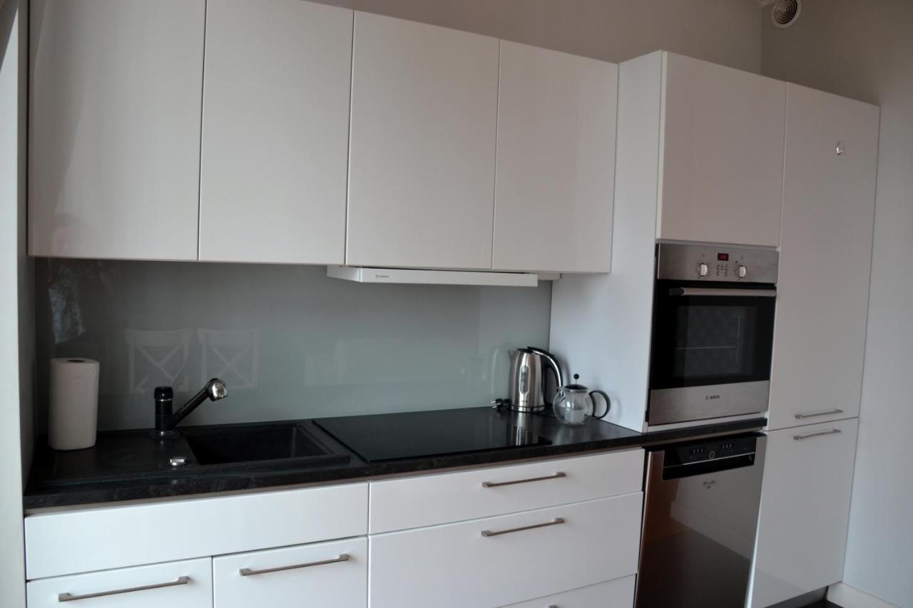 Apartamenty Centrum Nad Motlawa Z Widokiem Na Patio Z Balkonem Gdańsk Exterior foto